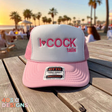 Load image into Gallery viewer, I Love Cocktails Embroidered Trucker Hat

