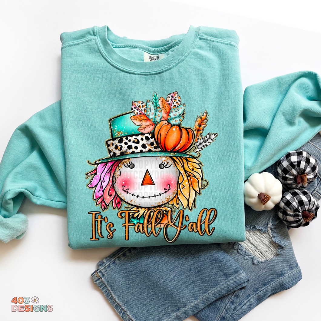 It's Fall Y'all DTF Transfer