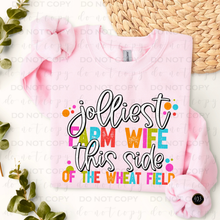 Load image into Gallery viewer, Jolliest Farm Wife DTF Transfer
