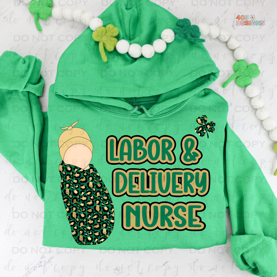 Labor & Delivery Nurse DTF Transfer
