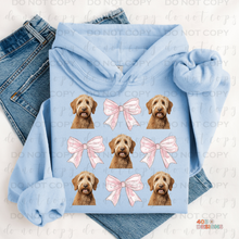 Load image into Gallery viewer, Coquette Dog Breed Sweatshirt
