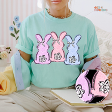 Load image into Gallery viewer, Lace Bunnies DTF Transfer
