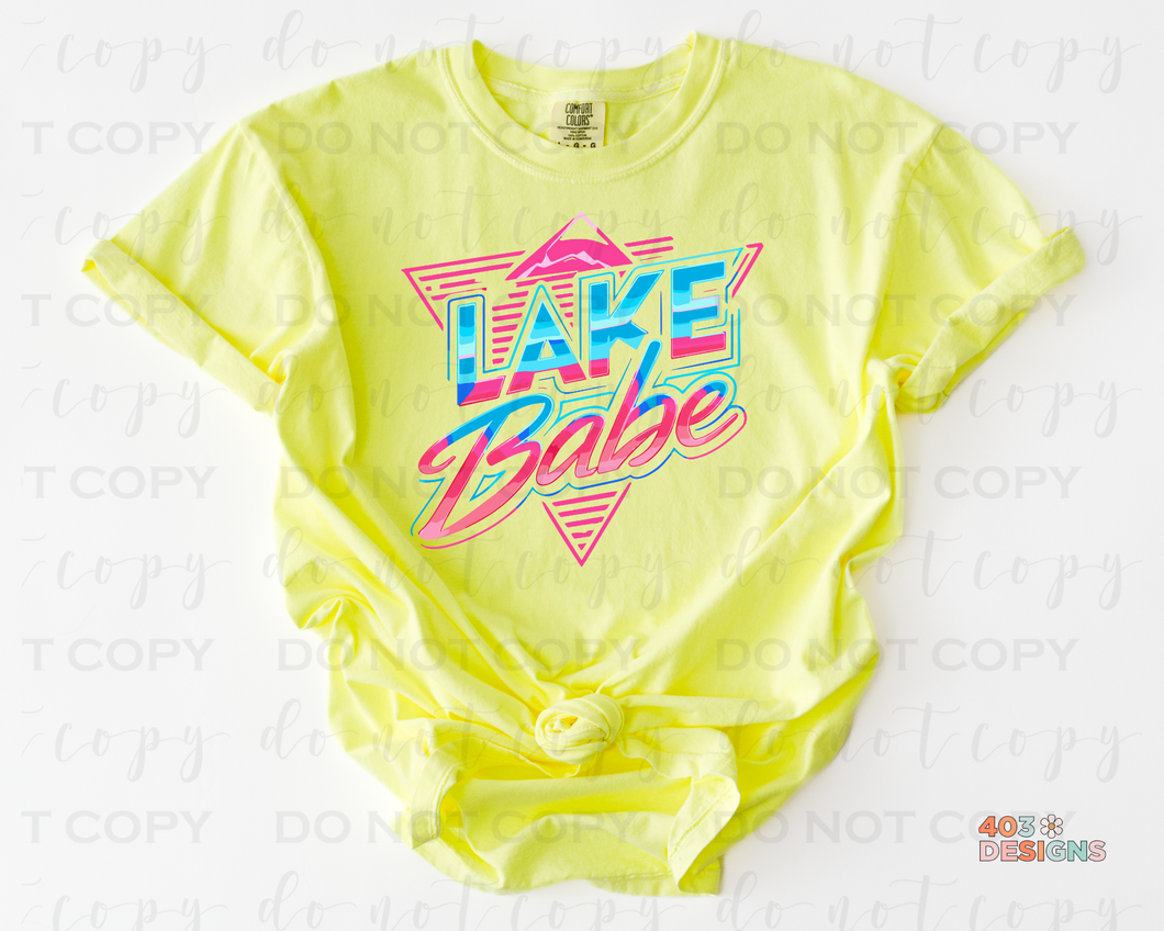 Lake Babe DTF Transfer