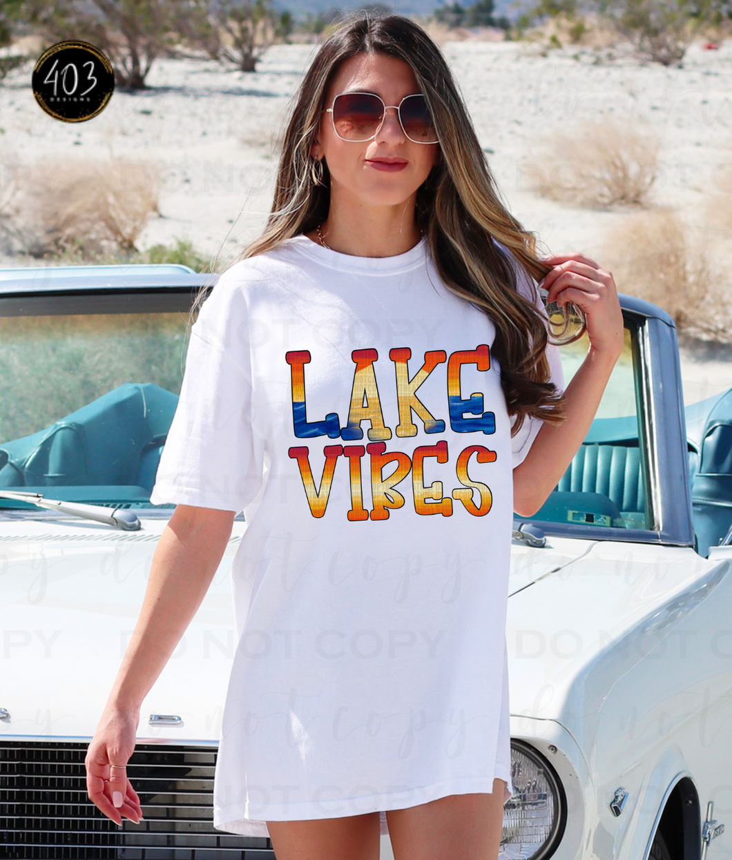 Lake Vibes DTF Transfer