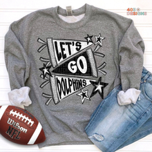 Load image into Gallery viewer, Let&#39;s Go Mascot Personalized DTF Transfer
