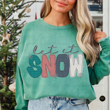 Load image into Gallery viewer, Let It Snow DTF Transfer
