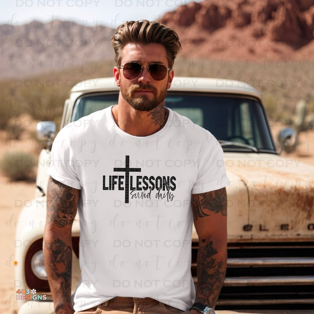 Life Lessons DTF Transfer