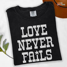 Load image into Gallery viewer, Love Never Fails DTF Transfer

