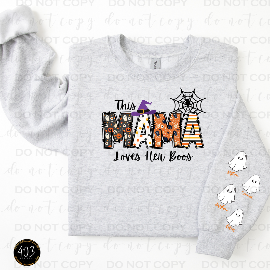 Personalized Loves Her Boos DTF Transfer