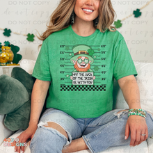 Load image into Gallery viewer, May The Luck Of The Irish Be With You T-Shirt
