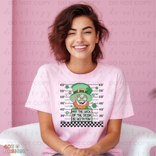 Load image into Gallery viewer, May The Luck Of The Irish Be With You T-Shirt
