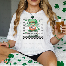 Load image into Gallery viewer, May The Luck Of The Irish Be With You T-Shirt
