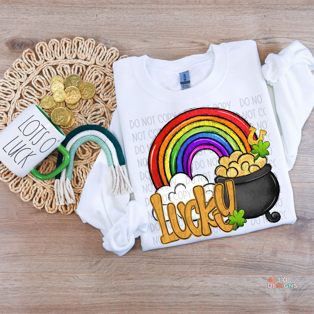 Lucky Rainbow Sweatshirt