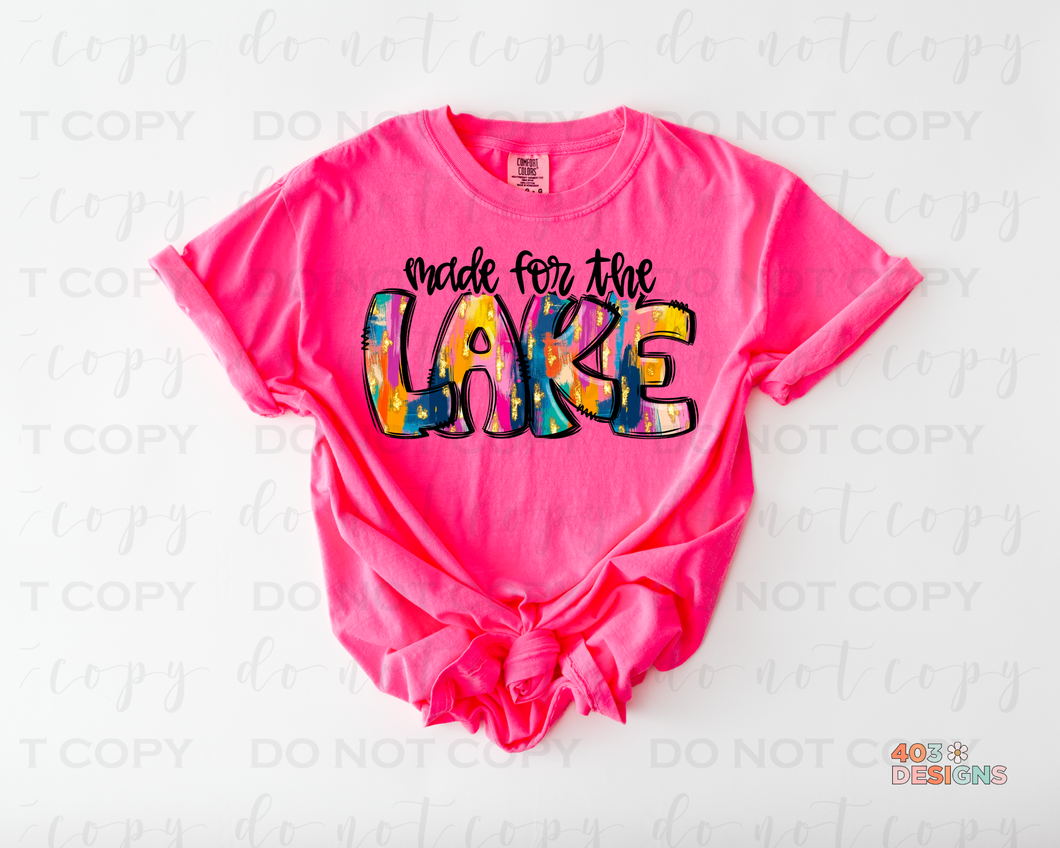 Made For The Lake DTF Transfer