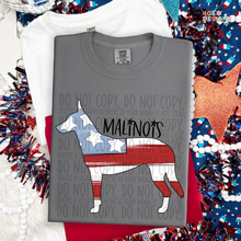 Load image into Gallery viewer, Patriotic Animal Breeds DTF Transfer
