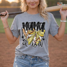 Load image into Gallery viewer, Mama Of Both Baseball Softball DTF Transfer
