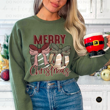 Load image into Gallery viewer, Merry Christmas Bells DTF Transfer
