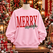 Load image into Gallery viewer, Merry Enough DTF Transfer
