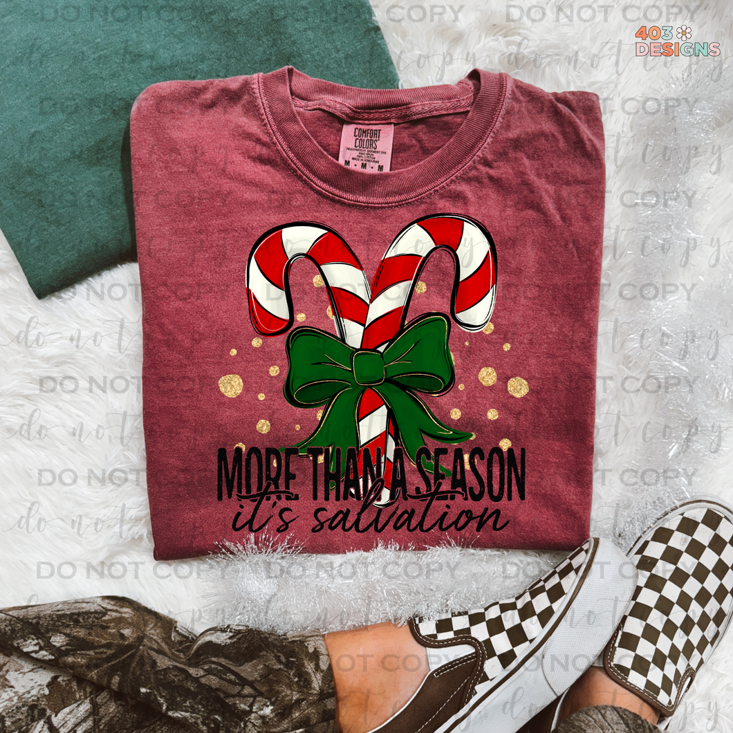 More Than A Season DTF Transfer