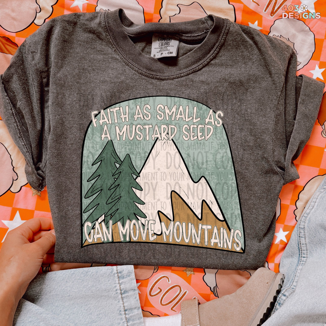 Mustard Seed Faith DTF Transfer