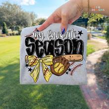 Load image into Gallery viewer, My Favorite Season Softball DTF Transfer
