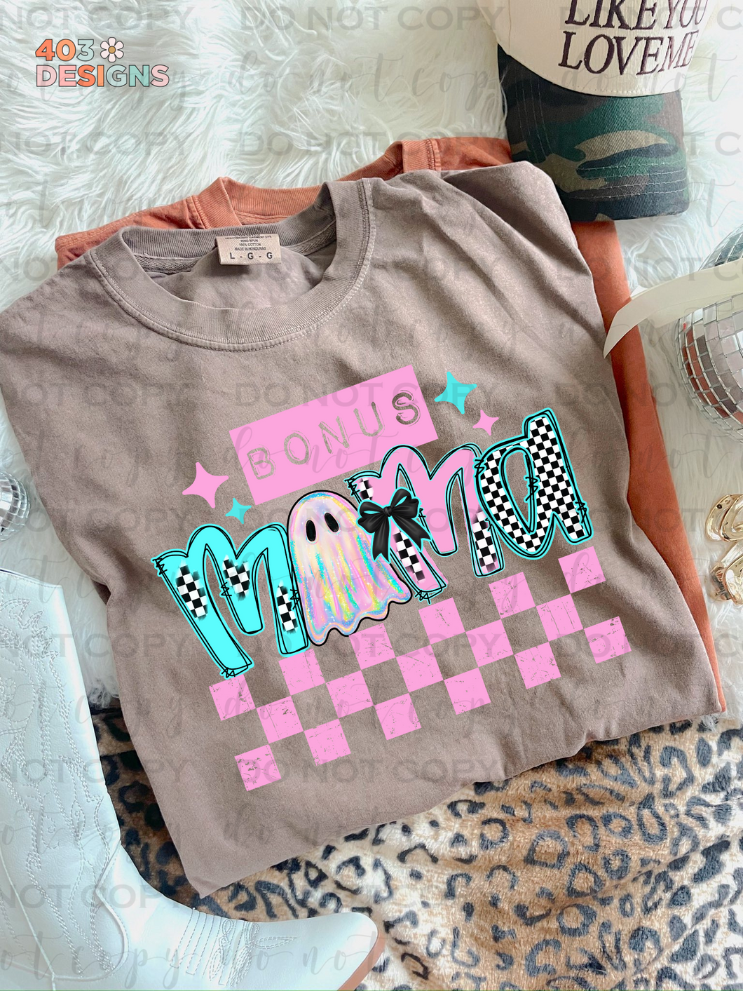 Pastel Ghost Personalized DTF Transfer