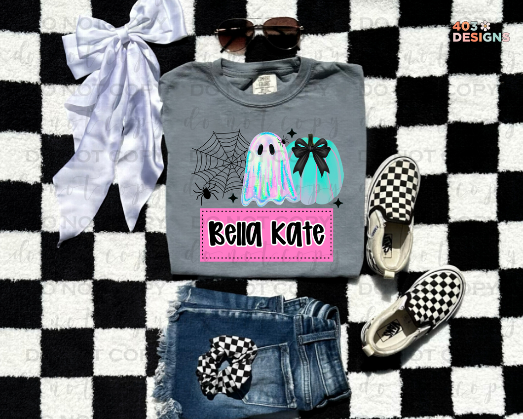 Pastel Ghost Personalized DTF Transfer