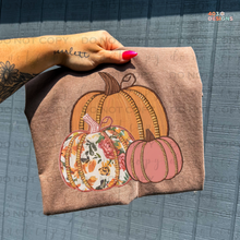 Load image into Gallery viewer, Patchwork Pumpkins DTF Transfer
