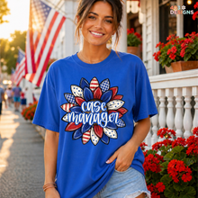 Load image into Gallery viewer, Patriotic Sunflower Title Personalized DTF Transfer
