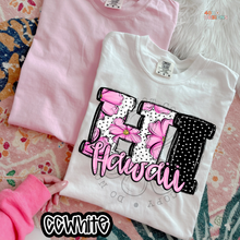 Load image into Gallery viewer, Pink Floral Dots State DTF Transfer
