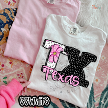 Load image into Gallery viewer, Pink Floral Dots State DTF Transfer
