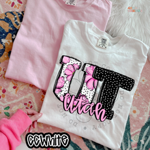 Load image into Gallery viewer, Pink Floral Dots State DTF Transfer
