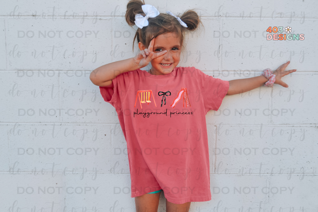 Playground Princess DTF Transfer