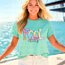 Load image into Gallery viewer, Pool Day DTF Transfer
