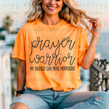 Load image into Gallery viewer, Prayer Warrior DTF Transfer
