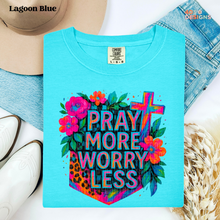 Load image into Gallery viewer, Pray More Worry Less DTF Transfer
