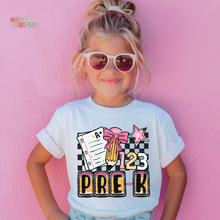 Load image into Gallery viewer, Preppy Checkered Grades DTF Transfer
