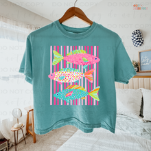 Load image into Gallery viewer, Preppy Fish DTF Transfer
