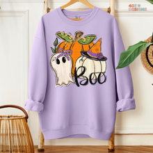 Load image into Gallery viewer, Pumpkin Ghost Boo DTF Transfer
