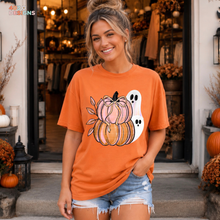 Load image into Gallery viewer, Pumpkin Ghosts DTF Transfer
