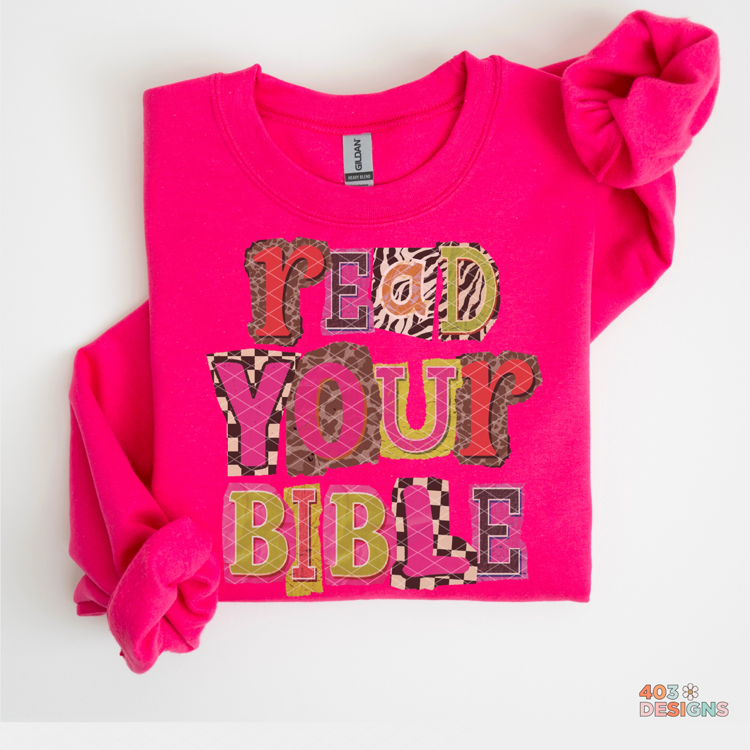 Read Your Bible DTF Transfer