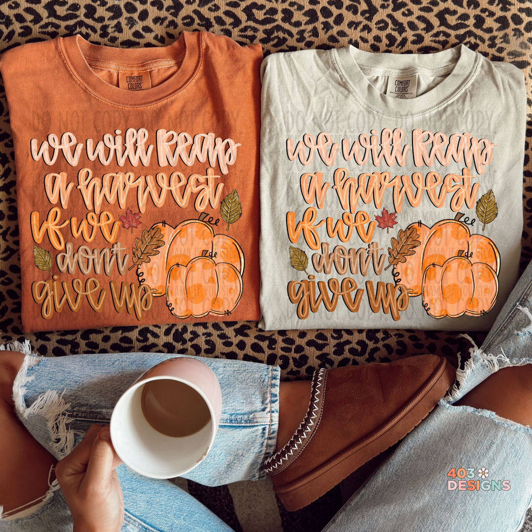 Reap A Harvest DTF Transfer