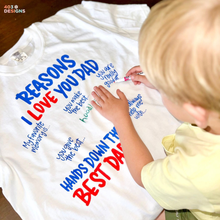 Load image into Gallery viewer, Reasons I Love Dad DTF Transfer

