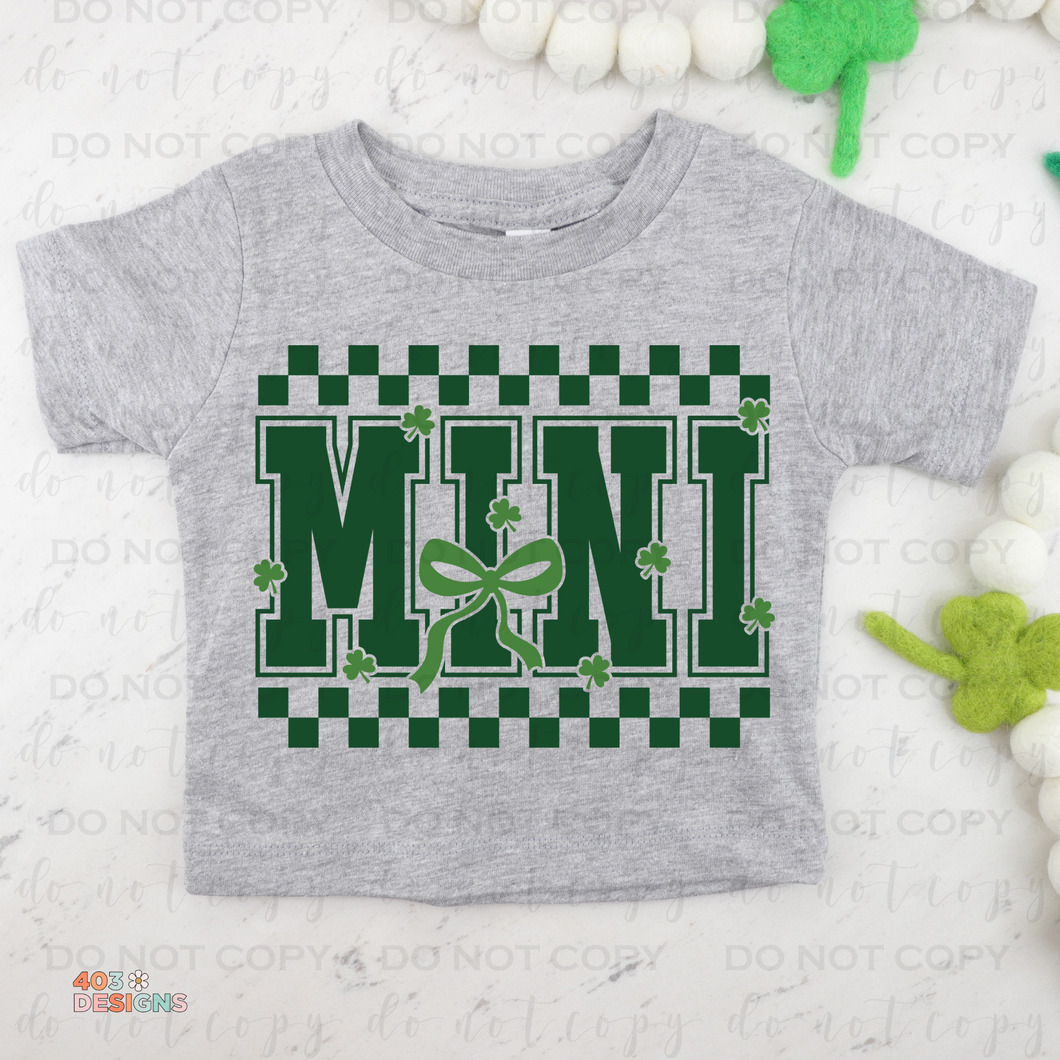 Retro Mini St. Patrick's DTF Transfer
