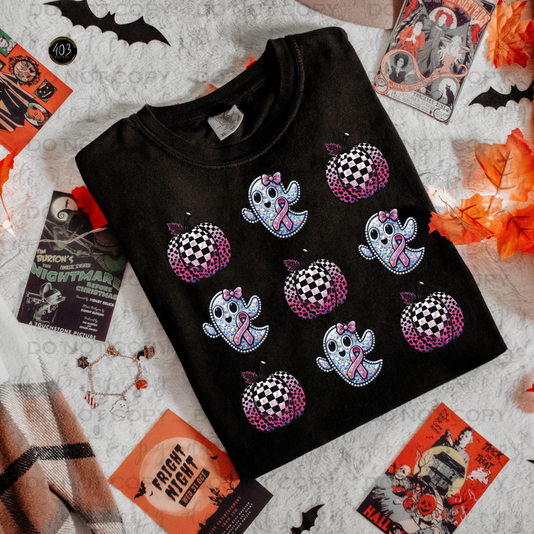 Rhinestone Ghost Collage DTF Transfer