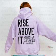 Load image into Gallery viewer, Rise Above It DTF Transfer
