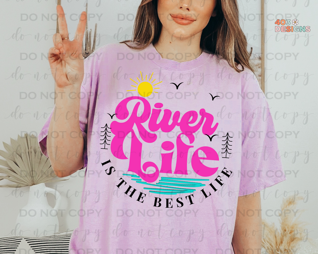 River Life DTF Transfer