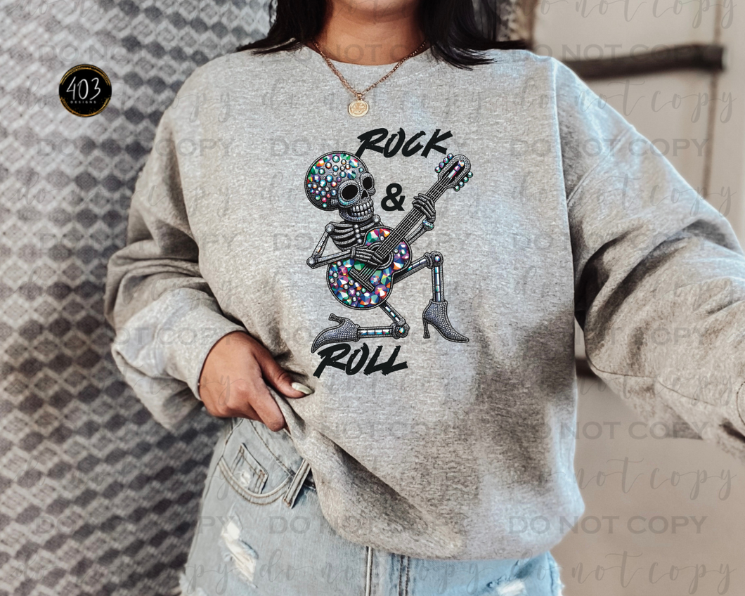 Rock & Roll DTF Transfer