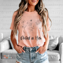 Load image into Gallery viewer, Rooted In Him DTF Transfer
