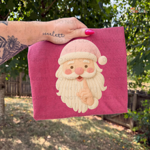 Load image into Gallery viewer, Santa Shhh Finger Faux Yarn DTF Transfer
